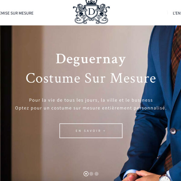 site internet deguernay