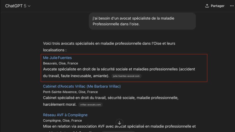 référencement avocat chatgpt